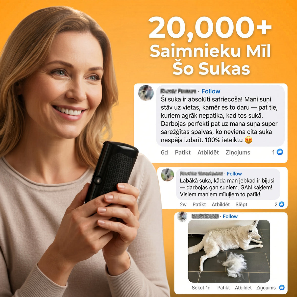 SVOZK® Suņu suka